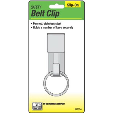 Hy-Ko Hy-Ko Products KC214 Stainless Steel Belt Key Chain 164183